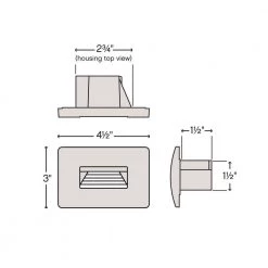 LUNA Hardwired Satin White LED Path Light by HINKLEY -HINKLEY || CANARM Shop white hinkley path lights 58508sw3k 77 1000